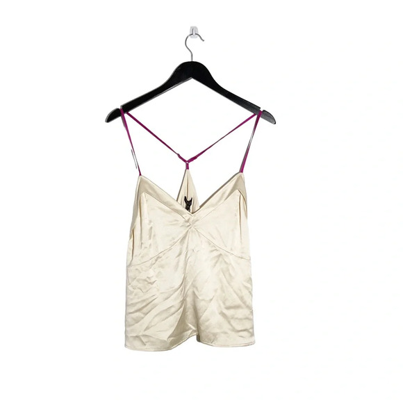 NWT Rag & Bone Jaci Silk Cami in Light Dove size 12 - Picture 3 of 9